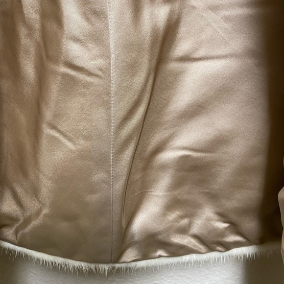 Genuine Cream Vintage Fur Stole/Shawl/Wrap S/M - Picture 9 of 10